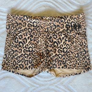 Victoria's Secret leopard shorts